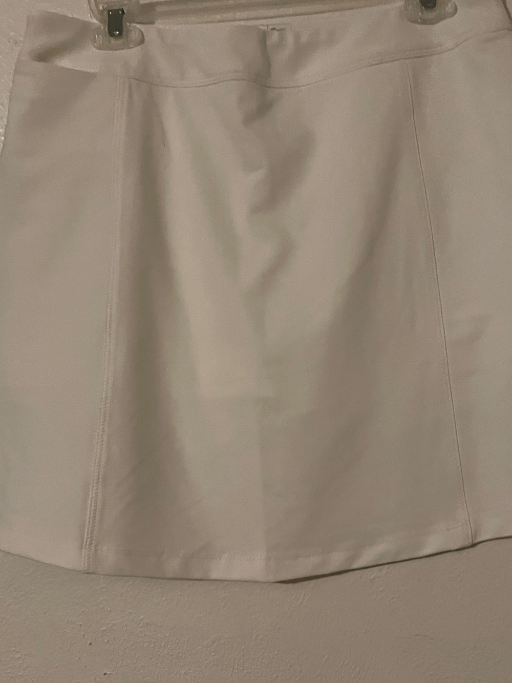 Adidas Golf ClimaCool White Stretch Golf Skort Built-In Shorts Size M